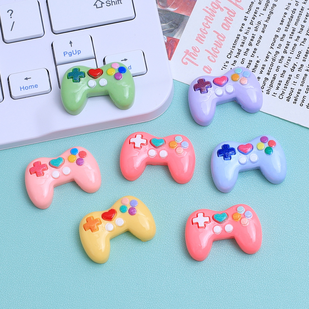 Gaming Console Keychain - 5 Peças de Pingentes de Resina