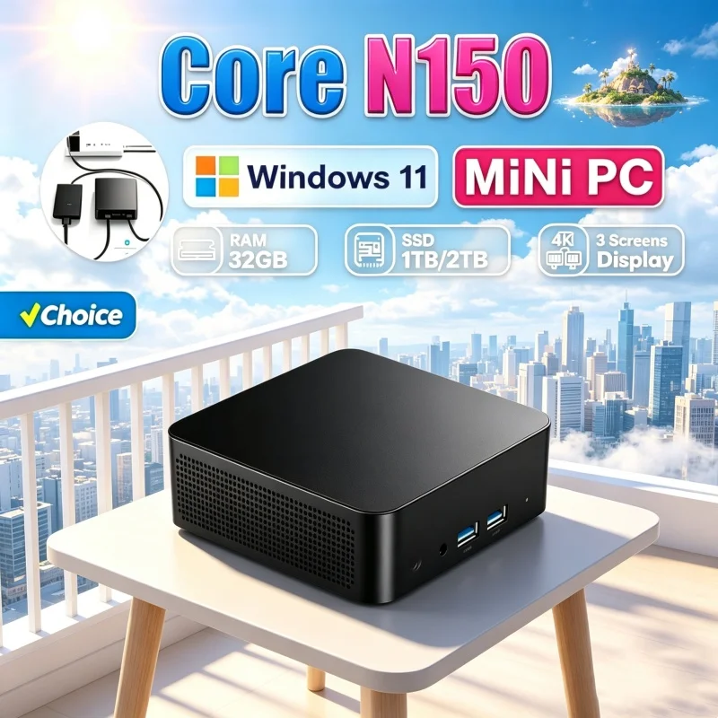 Gaming Console Com - 2026 Posh Core N150 MINI PC