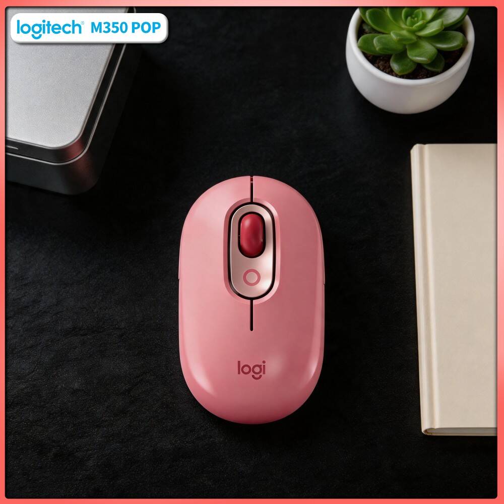 Gaming Console Logitech - Mouse Logitech POP Ecológico de Plástico