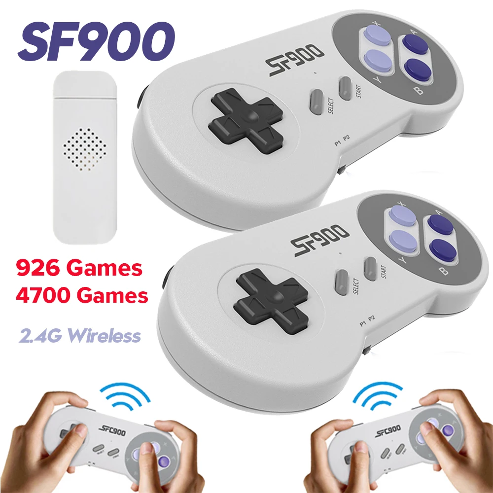 Gaming Console Stick - Console de Videogame Retro SF900 HD