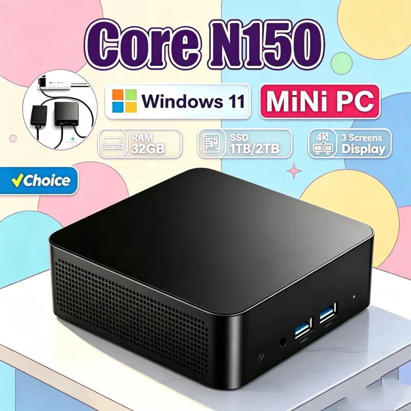 Gaming Console Com - 2026 Neat Core N150 MINI PC