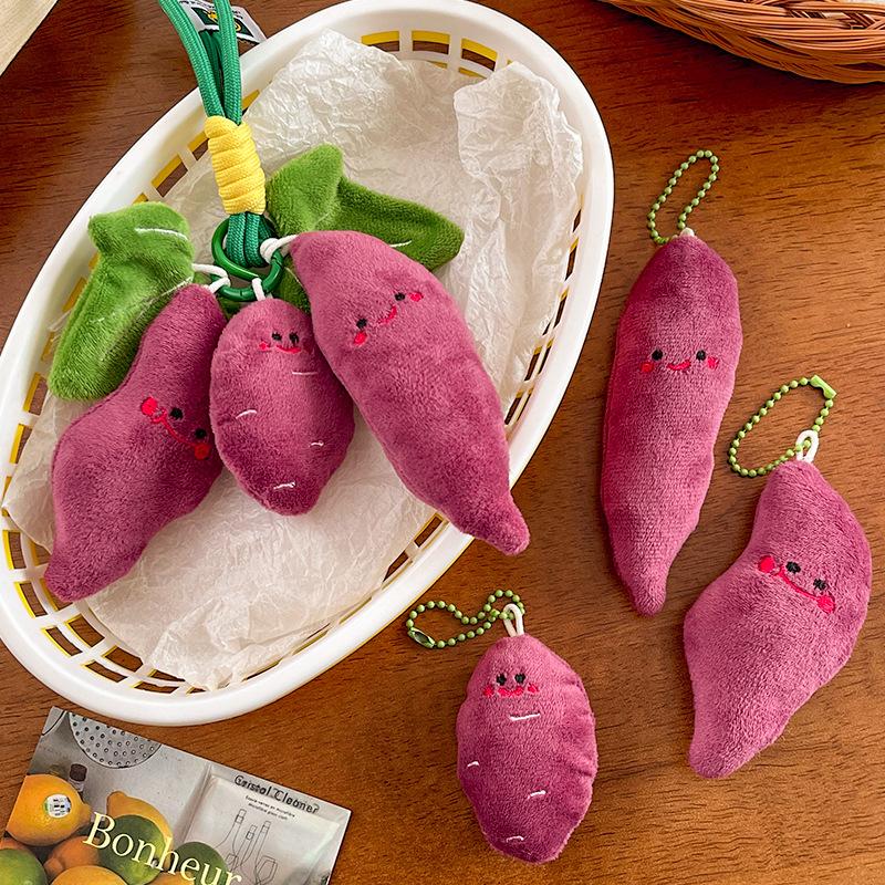 Gaming Console Keychain - Z. Chaveiro de Pelúcia de Batata