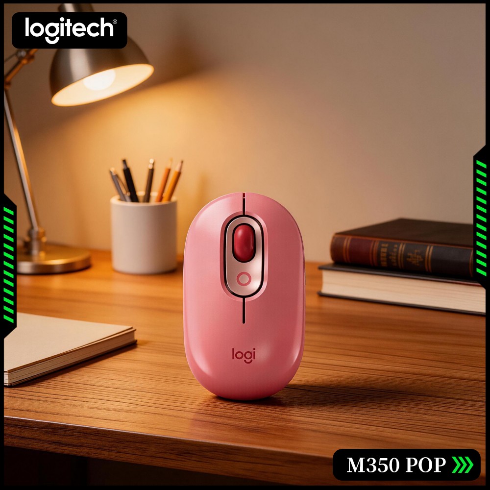 Gaming Console Logitech - Mouse Logitech M350 POP Ecológico de