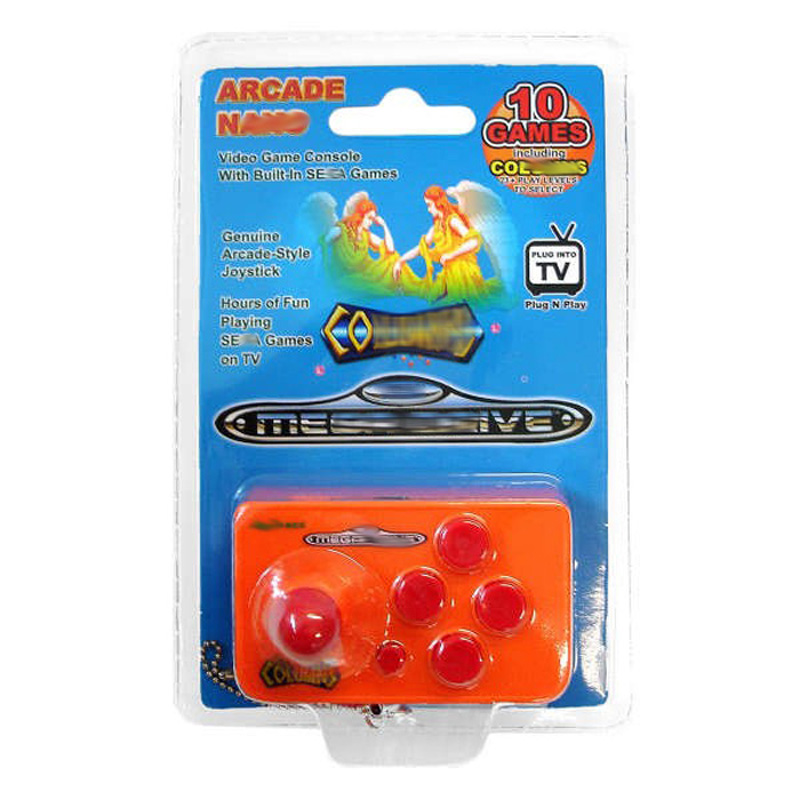 Mini joystick arcade com 10 jo - Gaming Console Keychain avaliação e preço