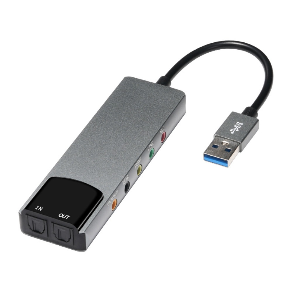Nova Placa de Som USB 7.1 5.1  - Pc Gaming Handheld Console avaliação e preço