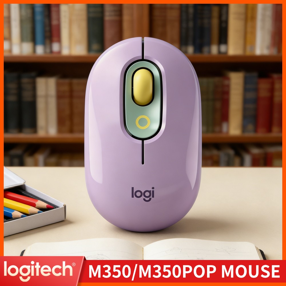 Mouse Logitech M350 POP Ecológ - Gaming Console Logitech avaliação e preço