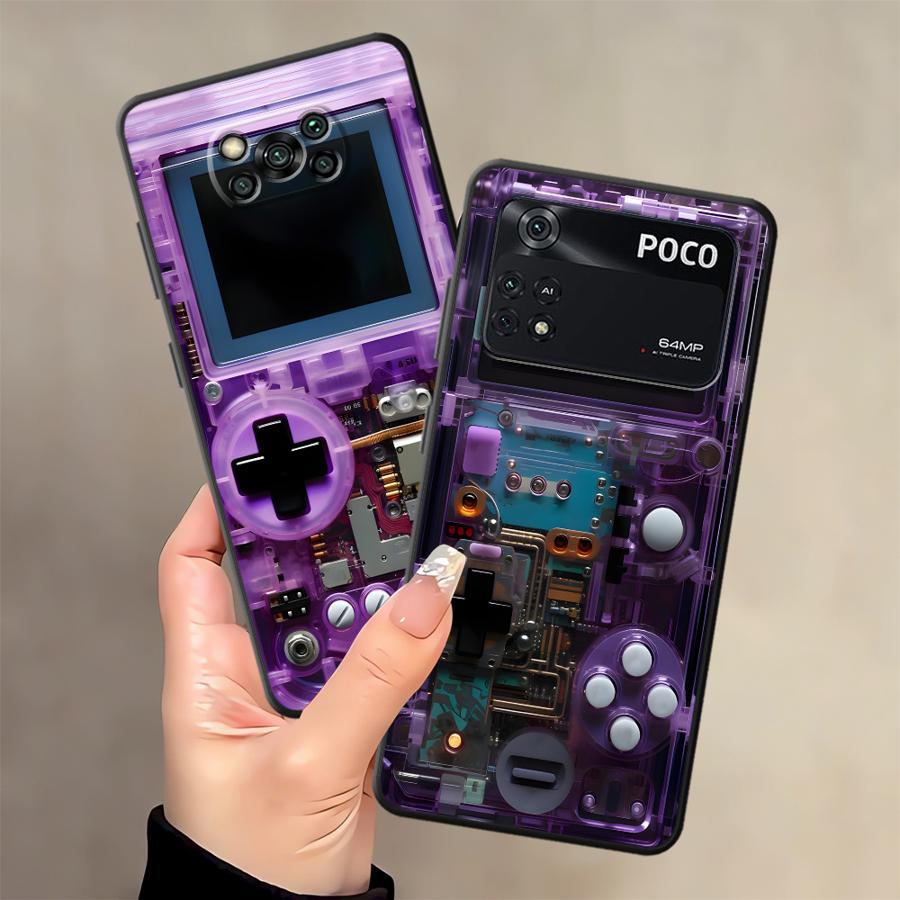 Capa de Console de Jogos Roxa  - Gaming Console X7 avaliação e preço
