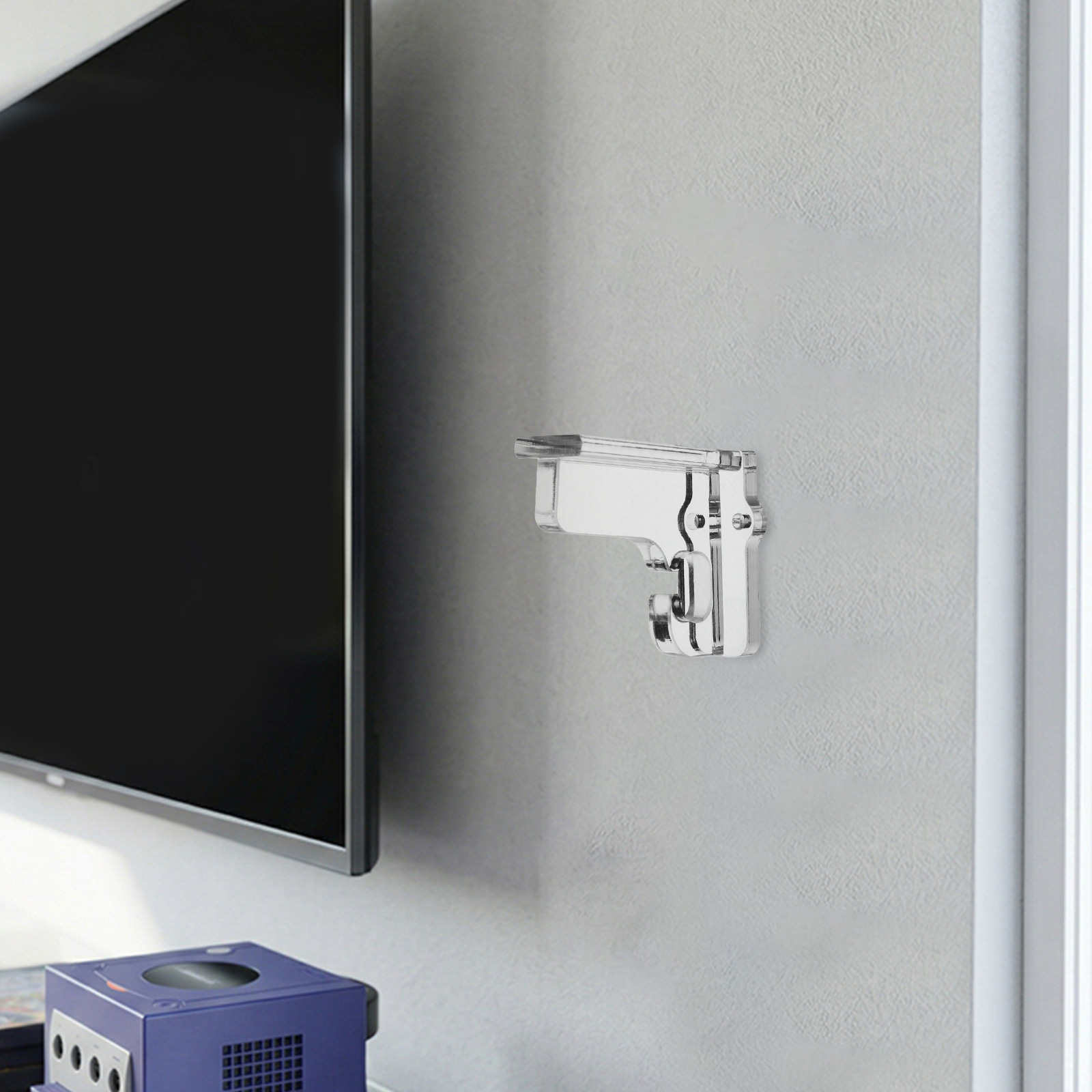Suporte de console montado na  - Gaming Console Organizer avaliação e preço