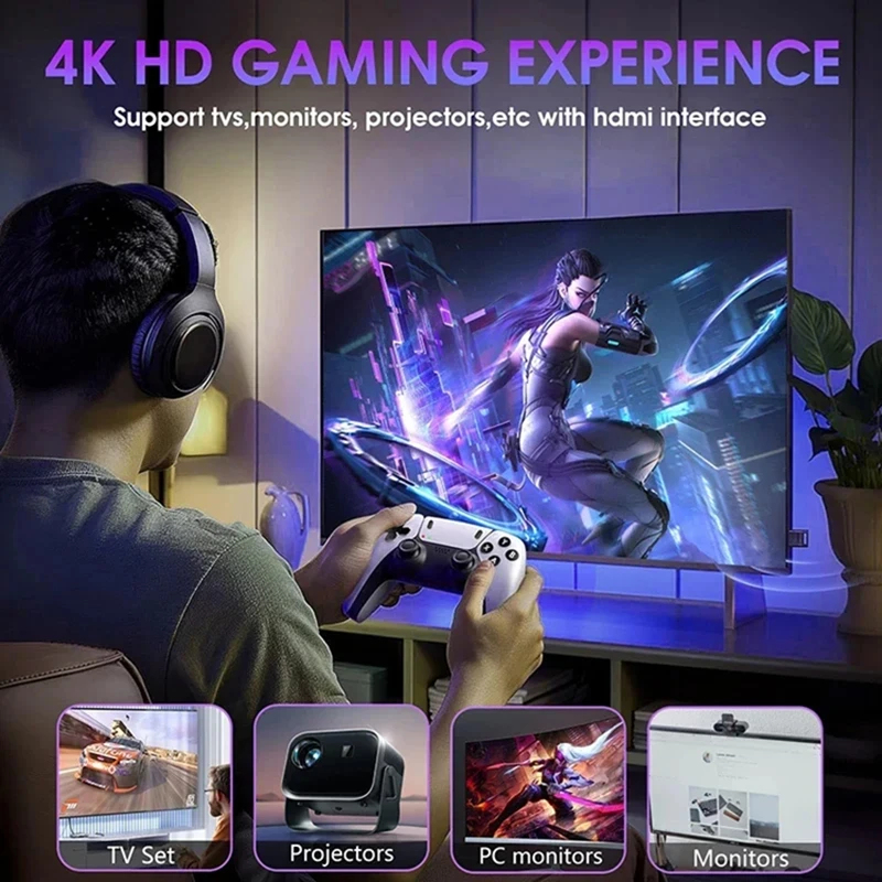 M15 4K TV Game Stick 64GB com  - Gaming Console Stick avaliação e preço