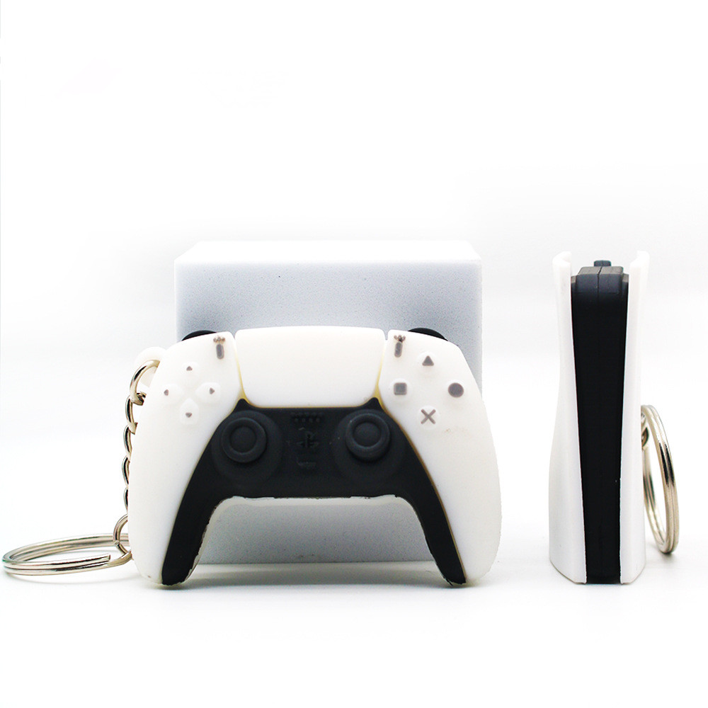 Elegante ps5 analógico gotejam - Gaming Console Keychain avaliação e preço