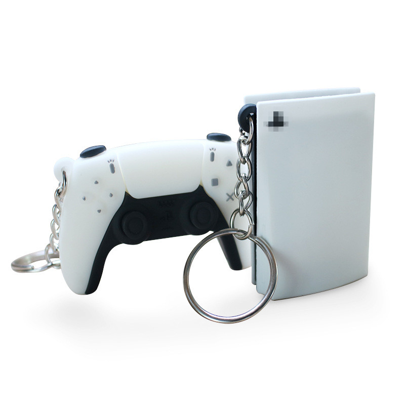 Elegante ps5 analógico gotejam - Gaming Console Keychain avaliação e preço
