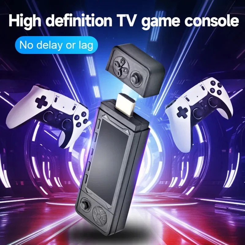 Novo x9 pro retro 4k 3d jogo v - Gaming Console Stick avaliação e preço