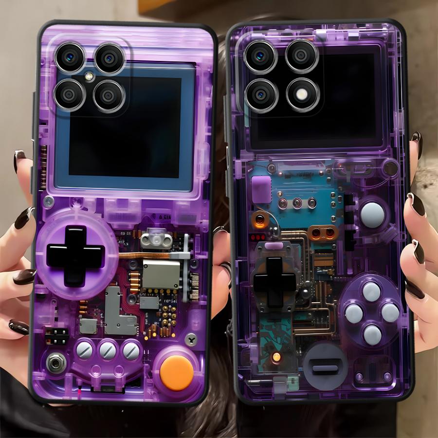 Capa de Console de Jogos Roxa  - Gaming Console X7 avaliação e preço