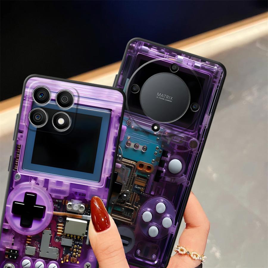 Capa de Console de Jogos Roxa  - Gaming Console X7 avaliação e preço