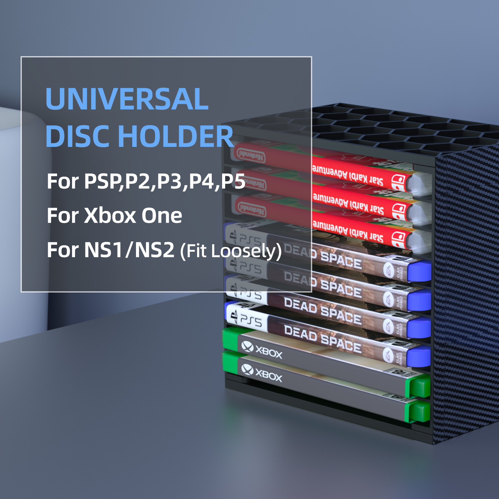 Suporte de Armazenamento de Ca - Gaming Console Organizer avaliação e preço