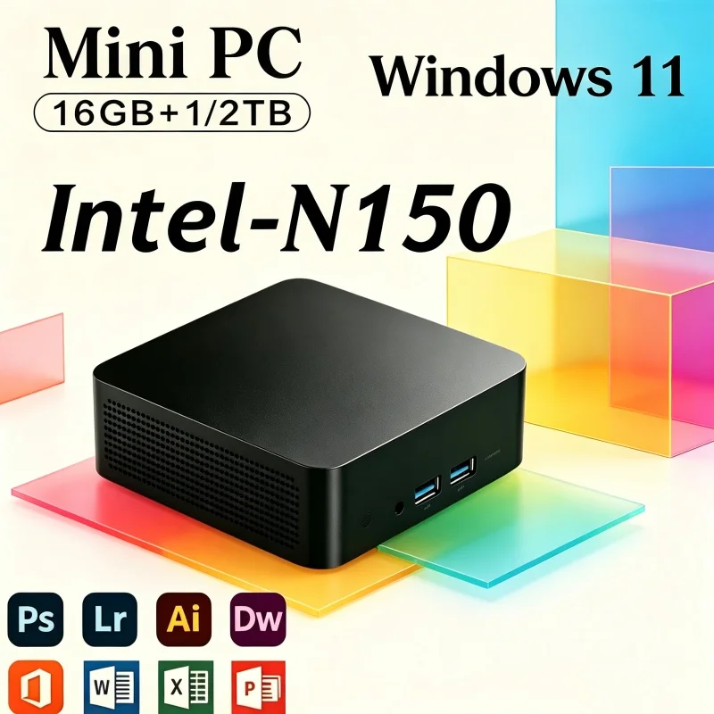 2026 Refined Core N150 MINI PC - Gaming Console Com avaliação e preço