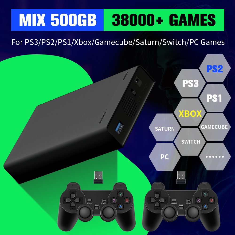 Disco rígido de jogos de 500G  - Gaming Console Stick avaliação e preço