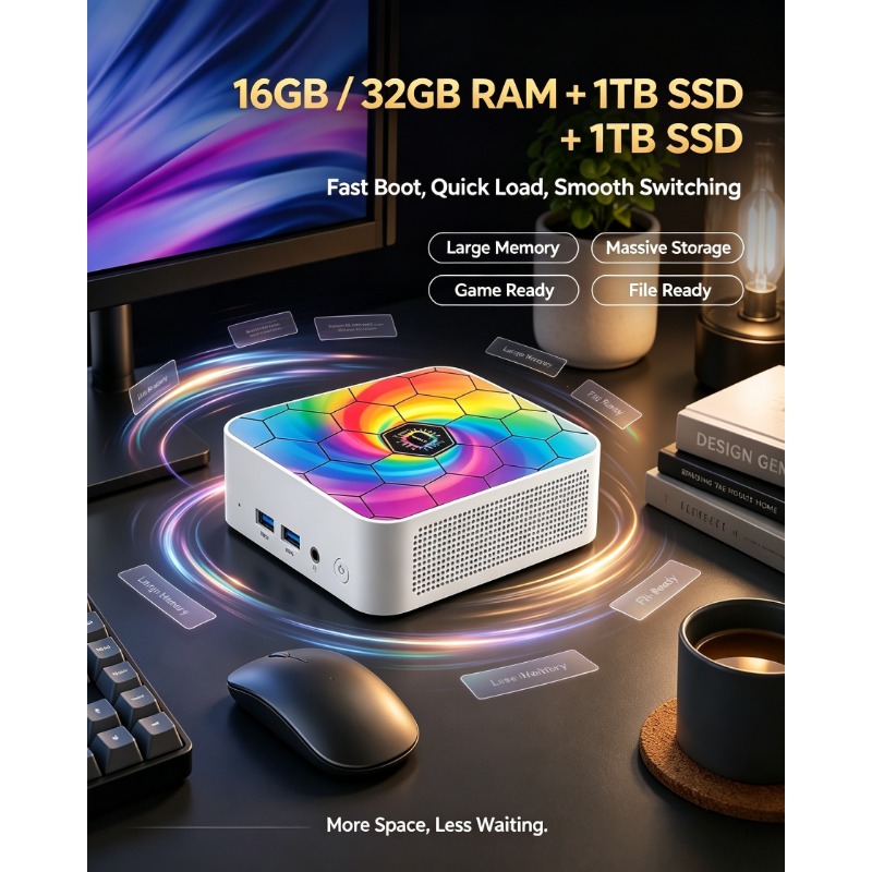 2026 Snug Core N150 MINI PC Wi - Gaming Console Com avaliação e preço